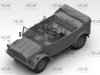 ICM 35503 s.E.Pkw Kfz.70 with Zwillingssockel 36 WWII German military vehicle 1/35